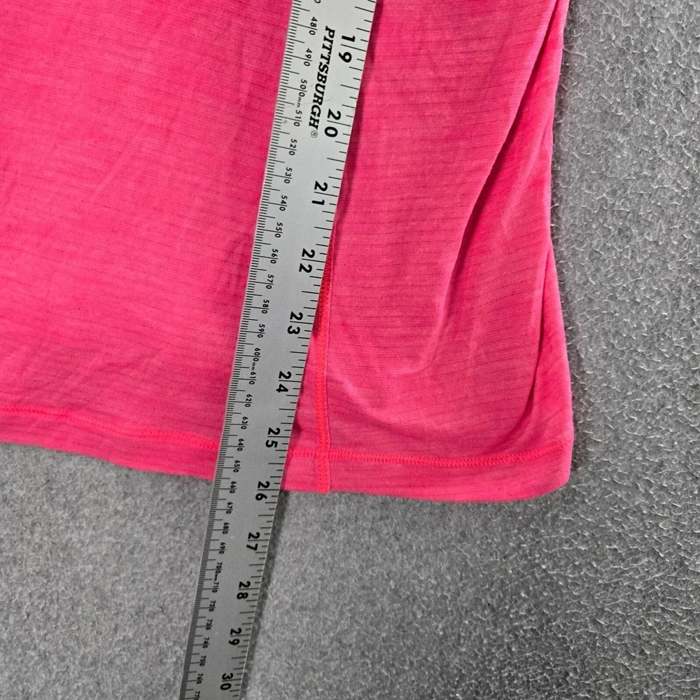 Lululemon Women Activewear Tank Top 6 Pink Run For Gold Built in‎ Bra Sleeveless